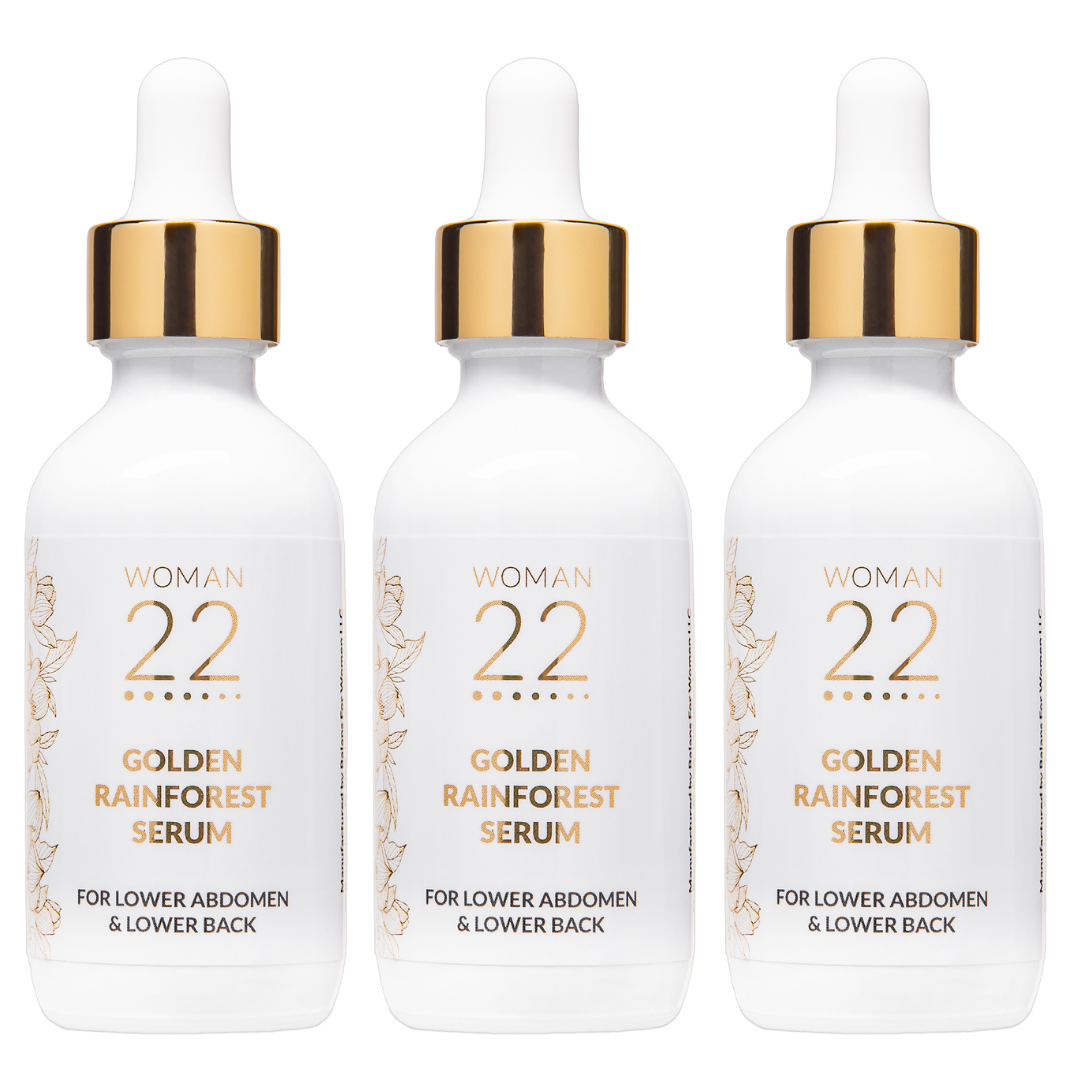 Woman 22® Golden Rainforest Serum 1.7 oz / 50 ml | 3-PACK